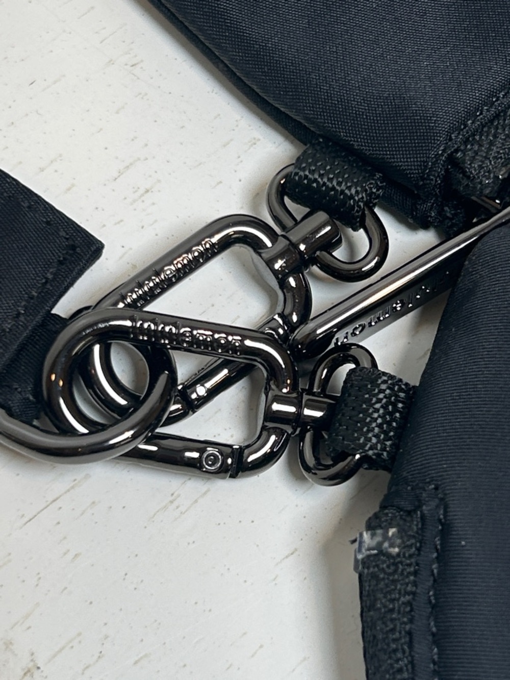 Lululemon Black Dual Pouch Wristlet New Without Tags - Picture 9 of 9